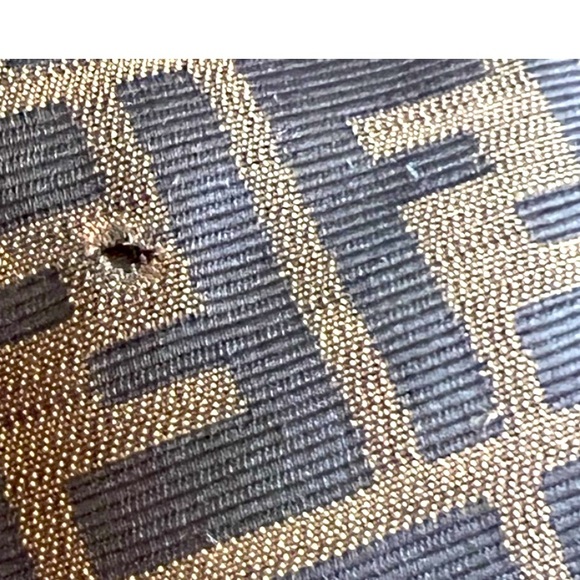 AUTHENTIC VINTAGE FENDI ZUCCA MAMA BAGUETTE - Picture 12 of 14